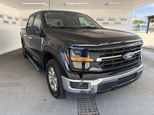 Agate Black Metallic 2025 Ford F-150 XLT