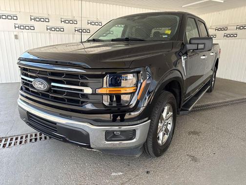 Agate Black Metallic 2025 Ford F-150 XLT