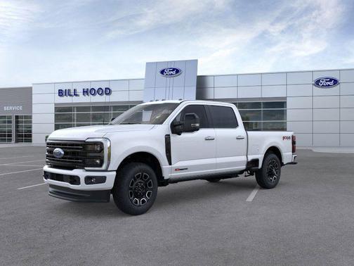 Star White Metallic Tri-Coat 2025 Ford F-250 Platinum