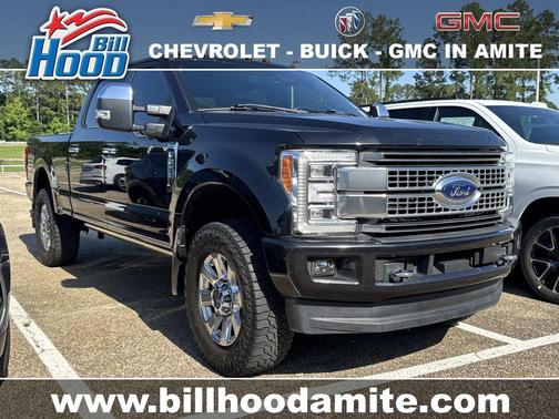 Agate Black Metallic 2019 Ford F-250 Platinum