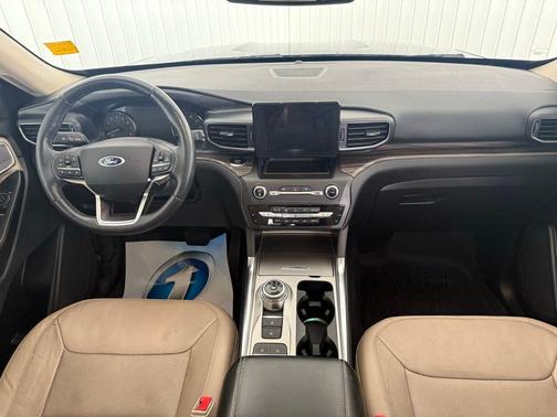 Blue Metallic 2020 Ford Explorer Limited