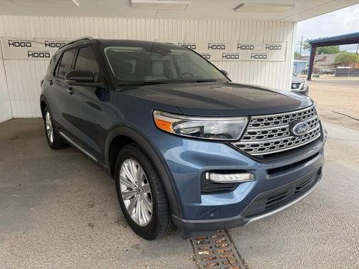 Blue Metallic 2020 Ford Explorer Limited