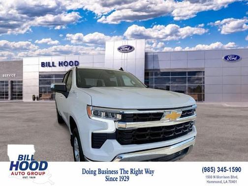 Summit White 2025 Chevrolet Silverado 1500 LT