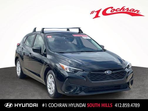Crystal Black Silica 2024 Subaru Impreza Base
