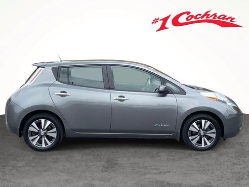 Gun Metallic 2015 Nissan Leaf SV
