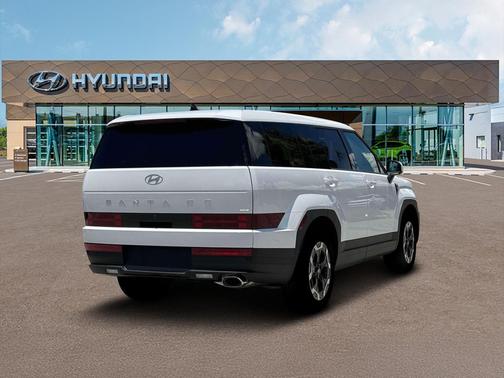 Serenity White 2026 Hyundai SANTA FE SE