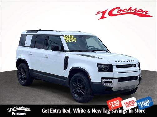 Fuji White 2024 Land Rover Defender 110 P400 S