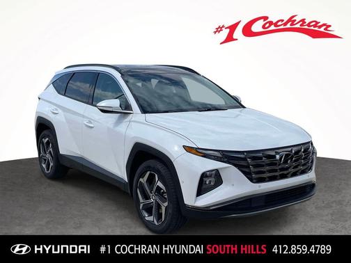 Serenity White Pearl 2023 Hyundai TUCSON Limited