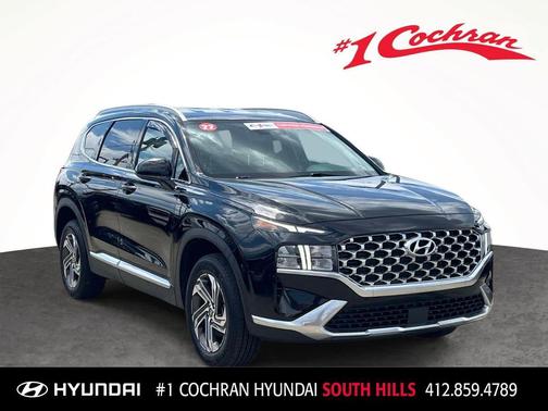 Twilight Black 2022 Hyundai SANTA FE SEL 2.4