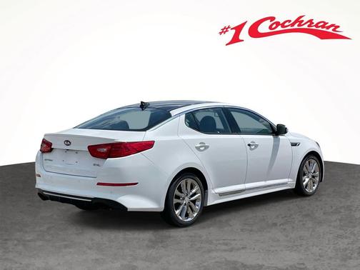 Snow White Pearl 2015 Kia Optima SXL Turbo