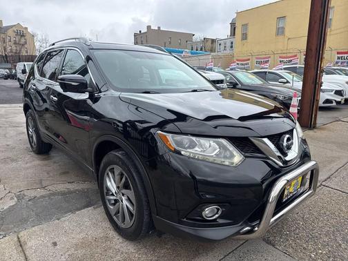 Super Black 2015 Nissan Rogue SL