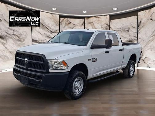 White 2018 RAM 2500 Tradesman Crew Cab 4x4 6'4' Box