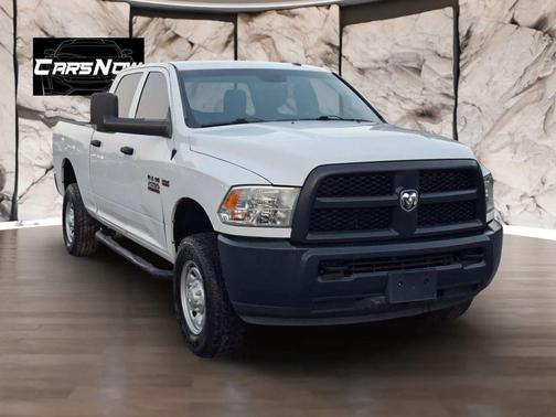 White 2018 RAM 2500 Tradesman Crew Cab 4x4 6'4' Box