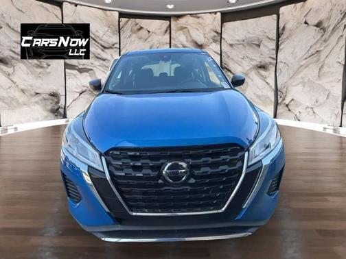 Blue 2021 Nissan Kicks S