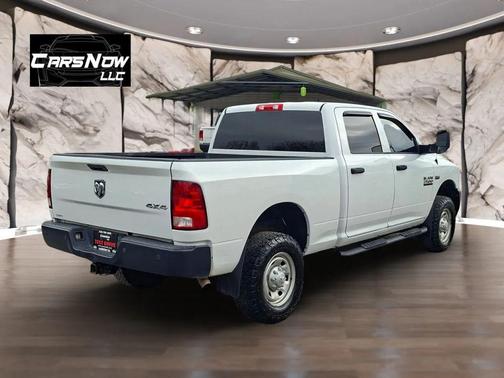 White 2017 RAM 2500 Tradesman Crew Cab 4x4 6'4' Box