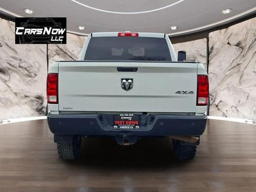 White 2017 RAM 2500 Tradesman Crew Cab 4x4 6'4' Box