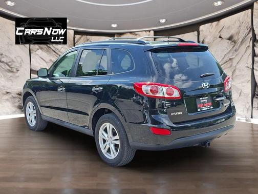 Black 2011 Hyundai SANTA FE Limited