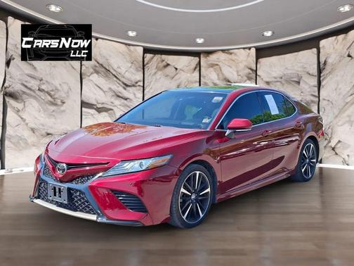 Red 2018 Toyota Camry XSE