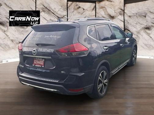 Black 2017 Nissan Rogue SL