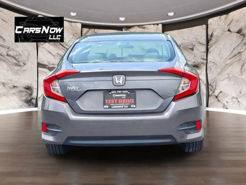 Gray 2018 Honda Civic LX