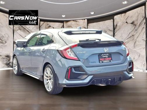 Gray 2021 Honda Civic Sport