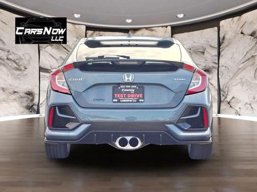 Gray 2021 Honda Civic Sport