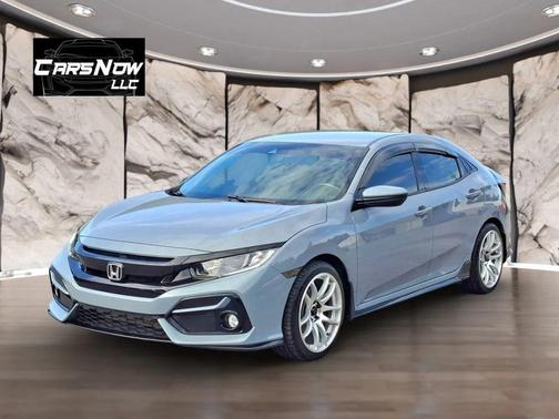 Gray 2021 Honda Civic Sport