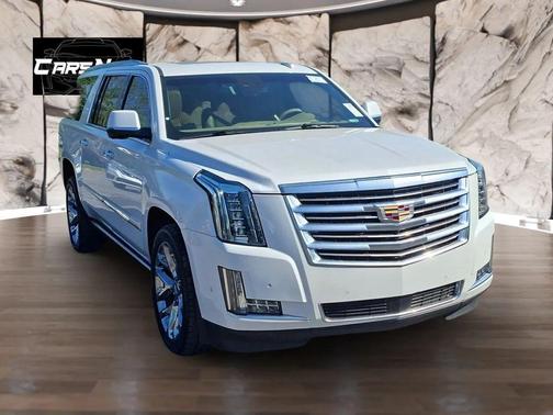 White 2019 Cadillac Escalade ESV Sport Platinum