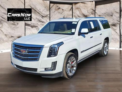 White 2019 Cadillac Escalade ESV Sport Platinum