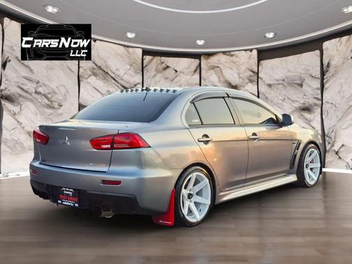 Silver 2013 Mitsubishi Lancer Evolution GSR