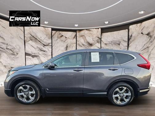 Gray 2018 Honda CR-V EX-L