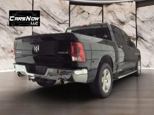 Black 2012 RAM 1500 SLT