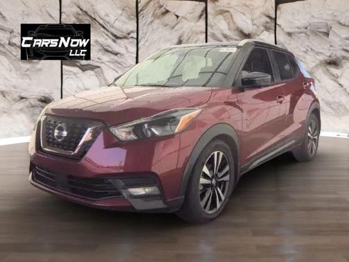 Red 2020 Nissan Kicks SR