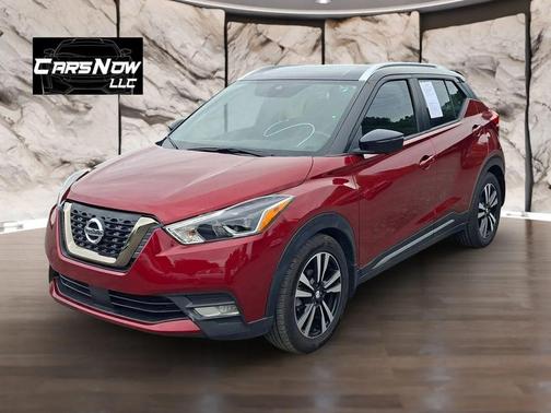 Red 2020 Nissan Kicks SR