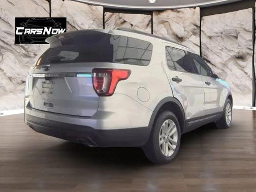 Silver 2017 Ford Explorer sport