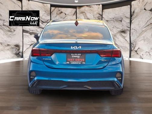 Blue 2023 Kia Forte GT-Line