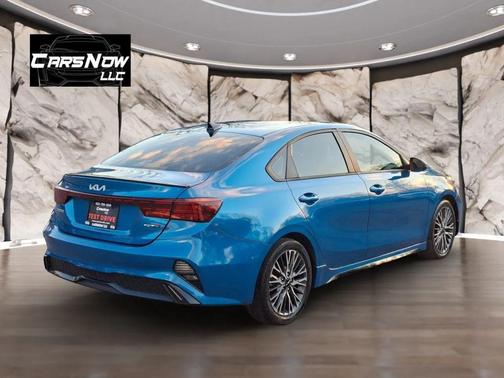 Blue 2023 Kia Forte GT-Line