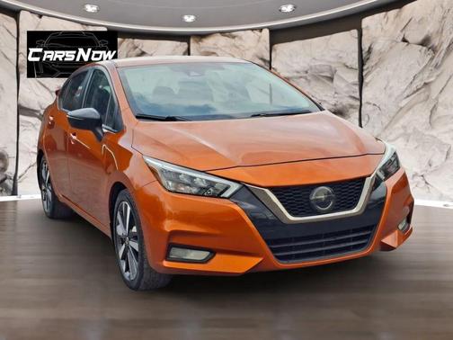 Orange 2020 Nissan Versa 1.6 S
