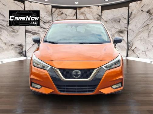 Orange 2020 Nissan Versa 1.6 S