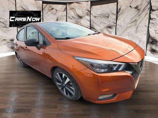 Orange 2020 Nissan Versa 1.6 S