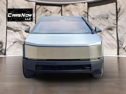 Silver 2025 Tesla Cybertruck All-Wheel Drive