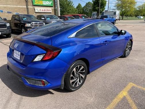 Aegean Blue Metallic 2016 Honda Civic LX-P