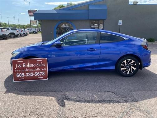 Aegean Blue Metallic 2016 Honda Civic LX-P