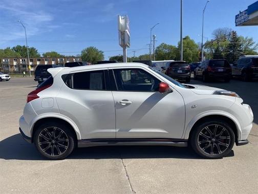 Pearl White 2014 Nissan Juke NISMO RS
