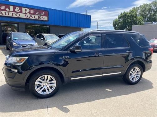 Shadow Black 2018 Ford Explorer XLT