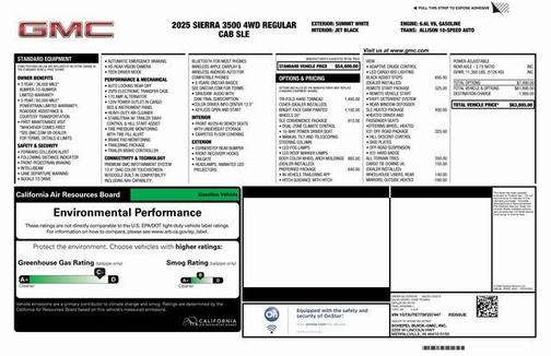 2025 GMC Sierra 3500 SLE