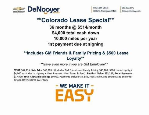 2025 Chevrolet Colorado Z71