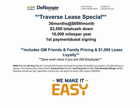 2026 Chevrolet Traverse LT