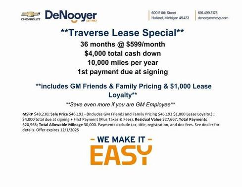 2026 Chevrolet Traverse LT