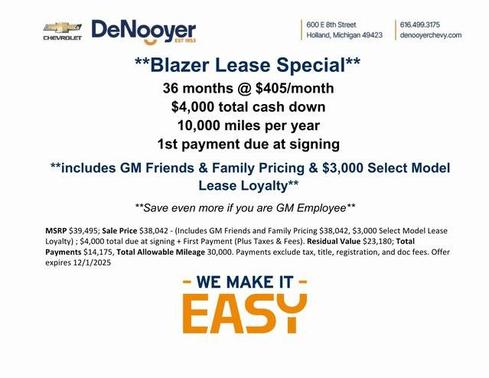 2025 Chevrolet Blazer 2LT